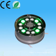 Chine fournisseur nouveau produit 100-240v 12V 24V 9w 12w ip65 12w piscine led lumières